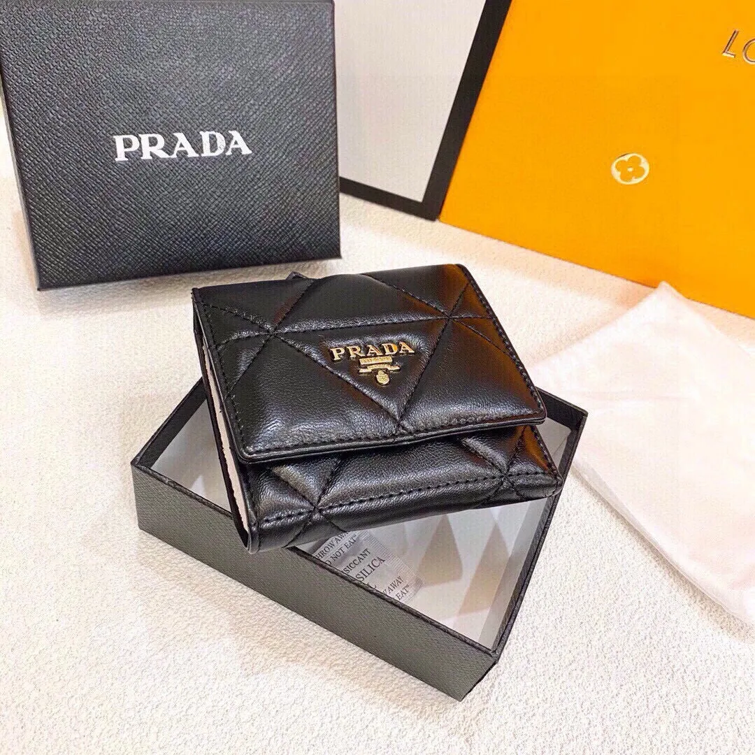 PD309 Small Leather Wallet / 4.7x3.9inch