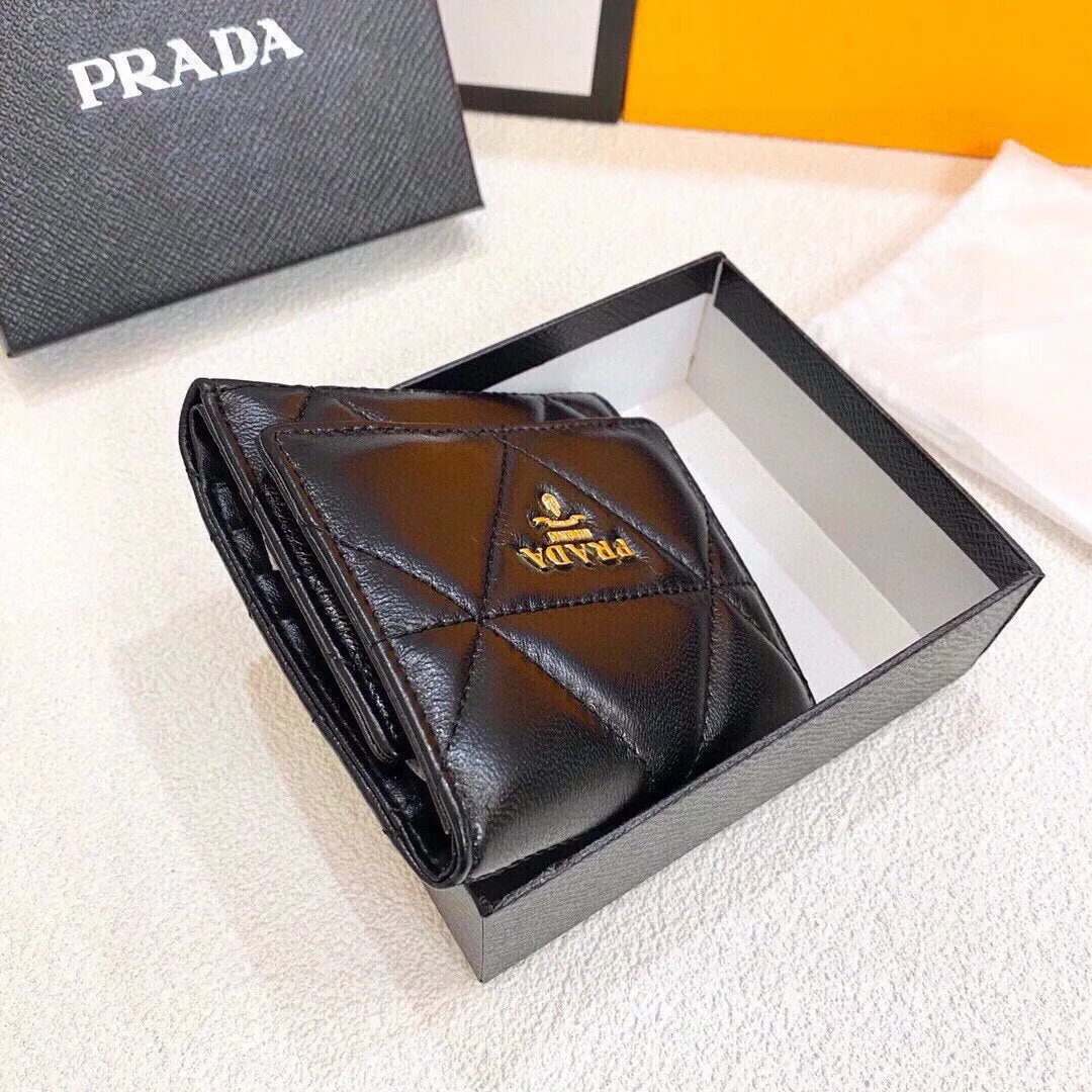 PD309 Small Leather Wallet / 4.7x3.9inch