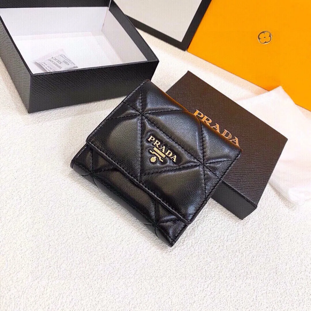 PD309 Small Leather Wallet / 4.7x3.9inch