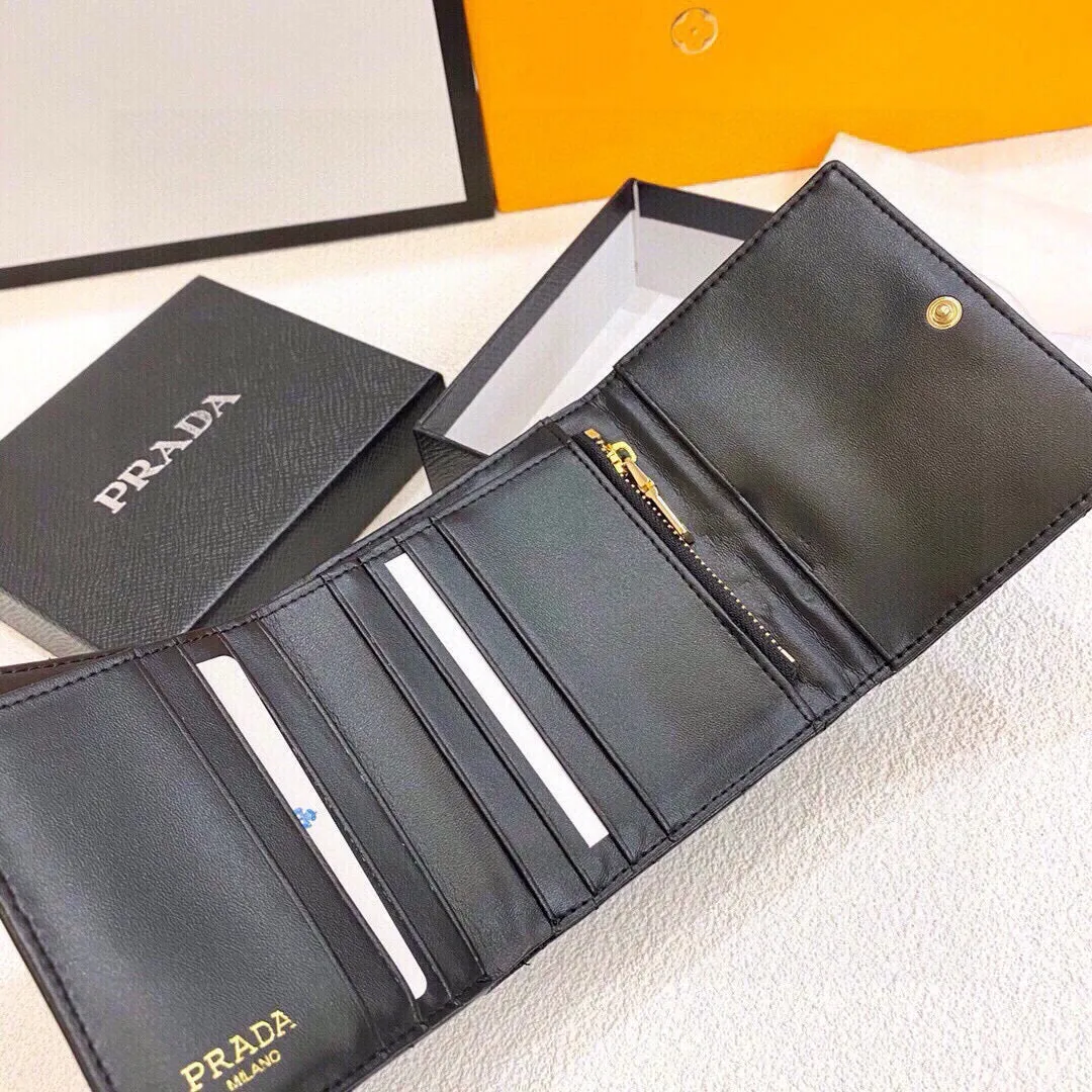 PD309 Small Leather Wallet / 4.7x3.9inch