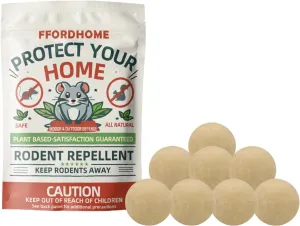 Peppermint Rodent Repellent Pouches - Indoor Protection