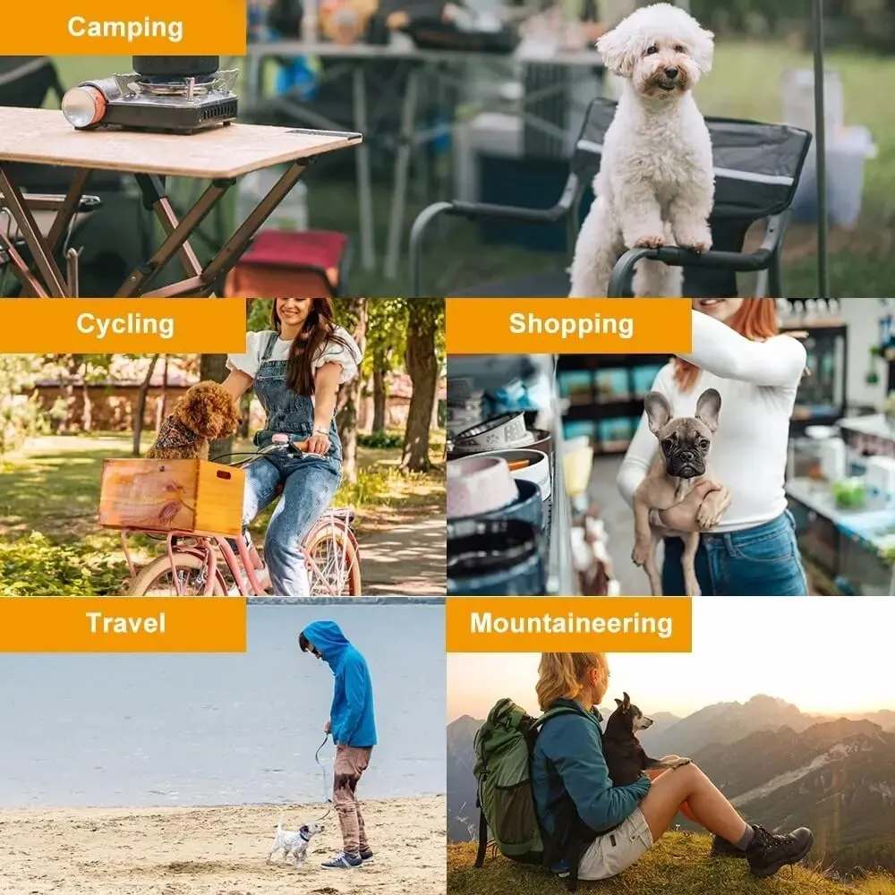 Pet Dog Carrier Backpack Portable Adjustable Strap