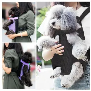 Pet Dog Carrier Backpack Portable Adjustable Strap
