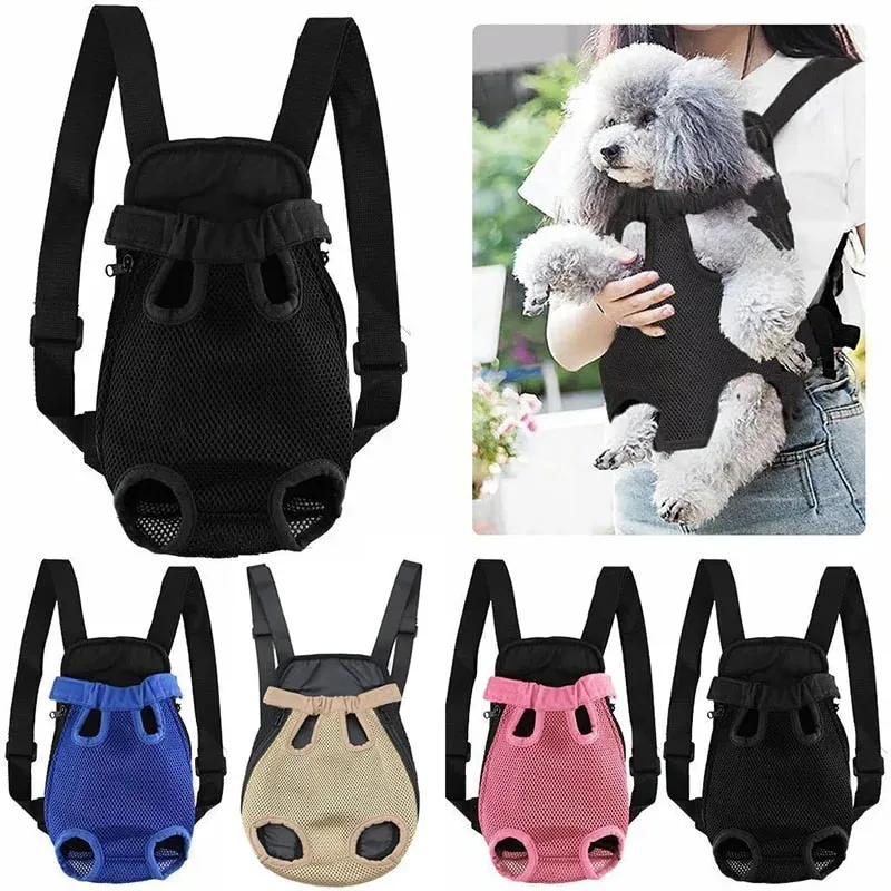 Pet Dog Carrier Backpack Portable Adjustable Strap
