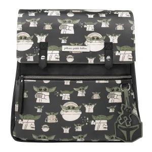 Petunia Pickle Bottom Meta Backpack, Baby Bag, Diaper Bag for Parents, Stylish Organizer, Spacious Backpack for Moms and Dads, Disney Star Wars, The Child