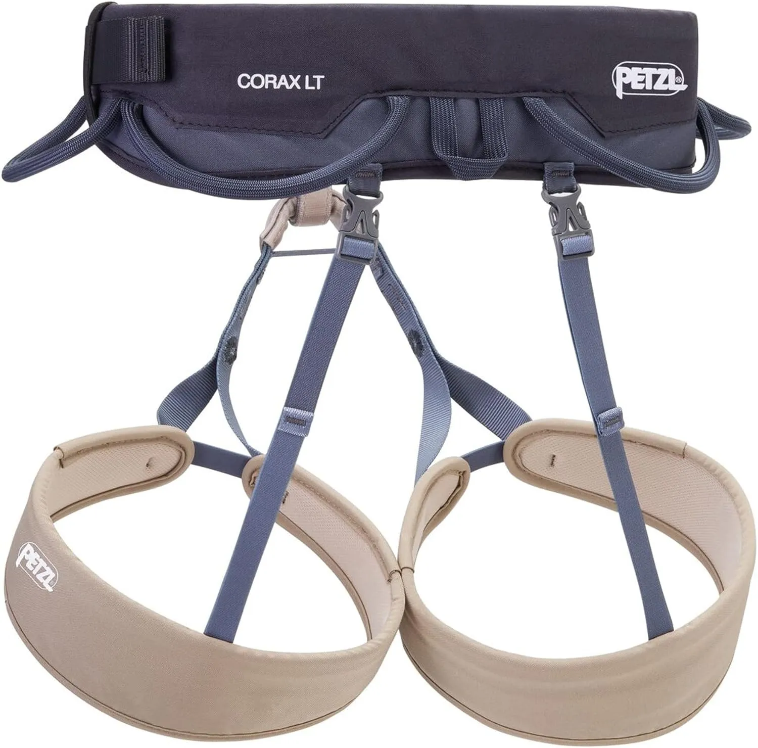 PETZL CORAX LT Unisex Harness - Comfortable, Durable, and Versatile Rock Climbing Harness