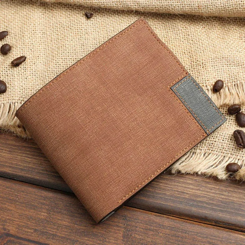 Photo Engraved Short Wallet