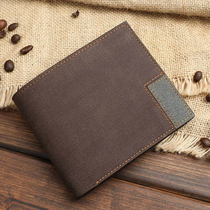 Photo Engraved Short Wallet