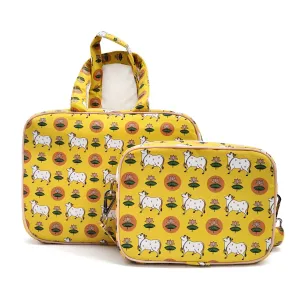 PICHWAI PASTURES PRINT TRAVEL BAG