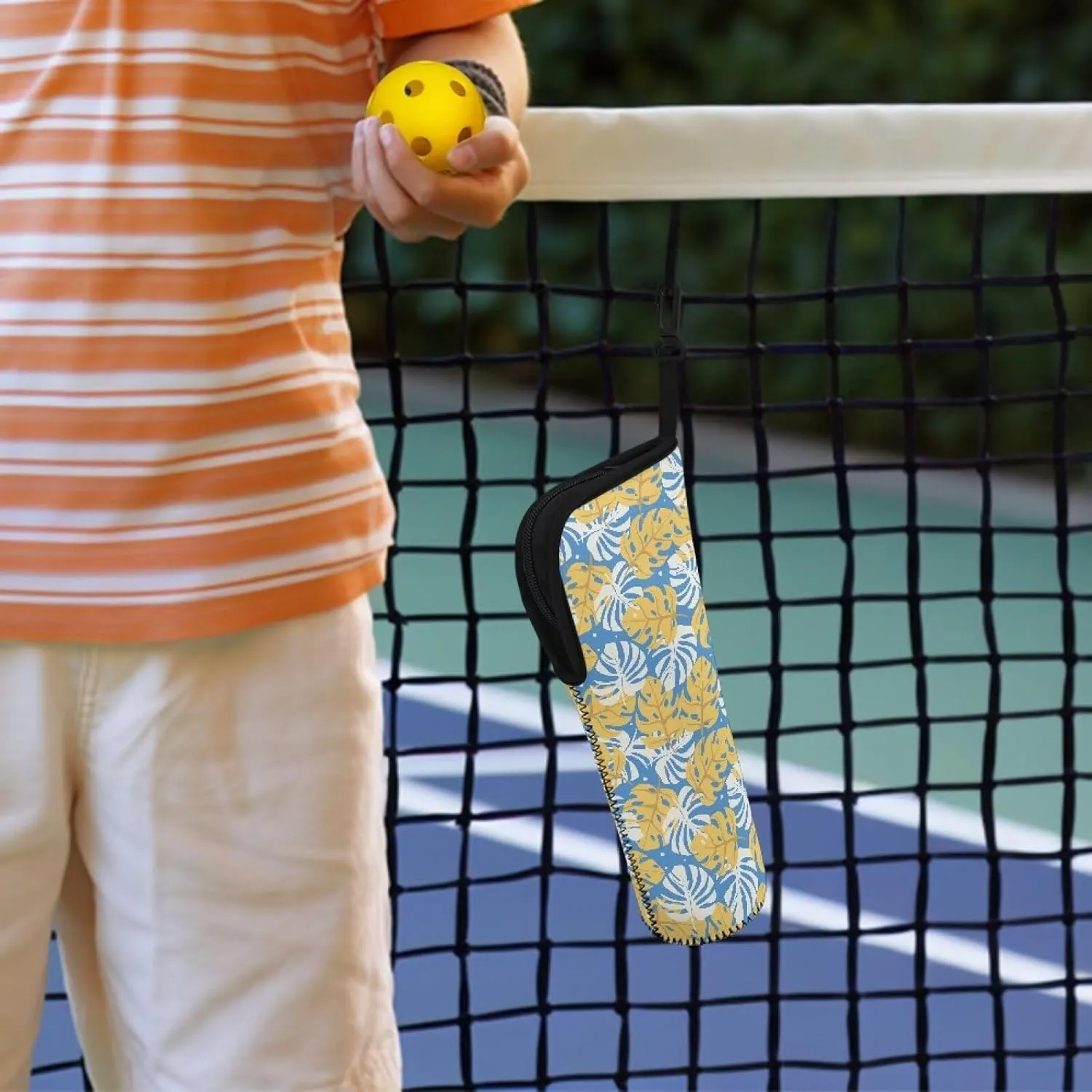 Pickleball Bag with Hook Design, Multi-Sport Pickleball Organizer for Tennis Golf Accessories Fashion Balls Bag