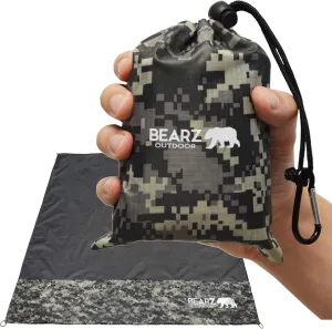 Pocket Blanket - Beach Blanket Waterproof Sandproof, Picnic Blankets Waterproof Foldable, Lightweight & Compact for Hiking, Camping, Travel, Festival Accessories