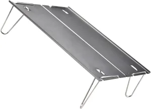 POPETPOP Folding Camping Table Portable BBQ Table for Outdoor Dining Mini Picnic Desk for Setup for Camping Trips Beach Parties and Sports Events
