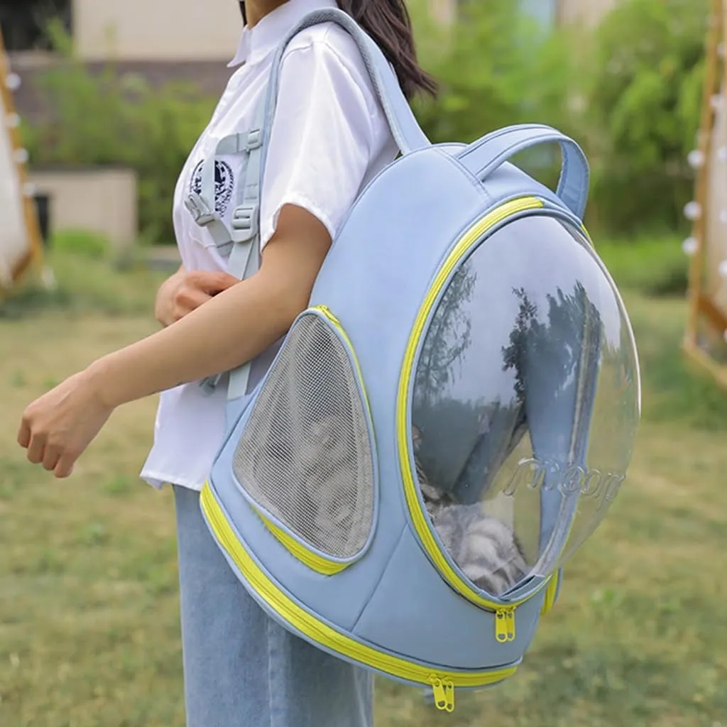 Portable and Breathable Pet Travel Carrying Bag Convenient Backpack for Small and Size Pets