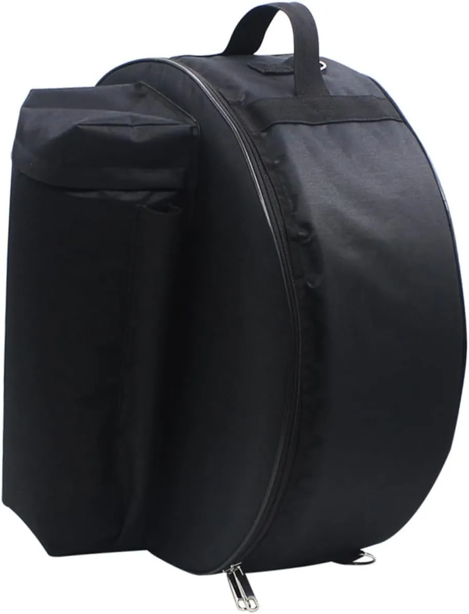 Portable Snare Drum Case Backpack Drum Bag Padded Travel Bag for Instrument Storage Oxford Cloth Carrying Case