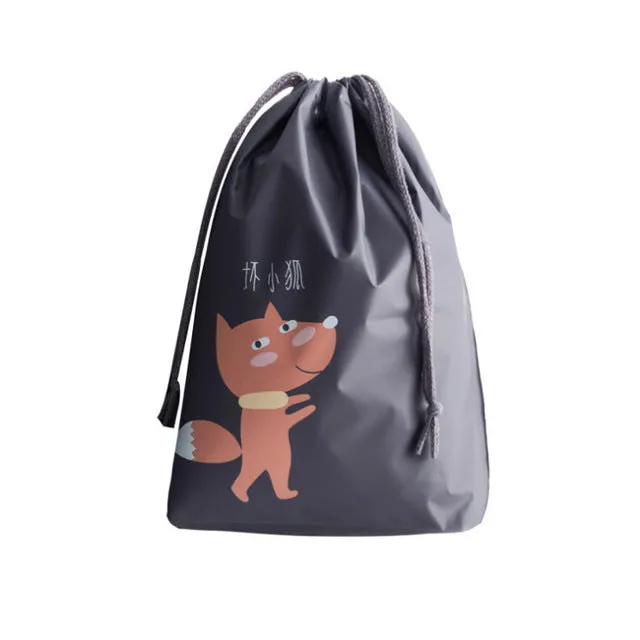Portable Waterproof Lovely Cartoon Travel Bag