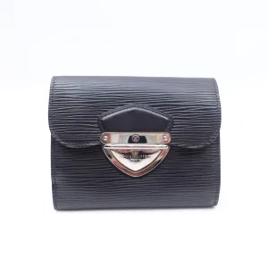 PRE-OWNED LV Black Epi Leather Joey Short Wallet