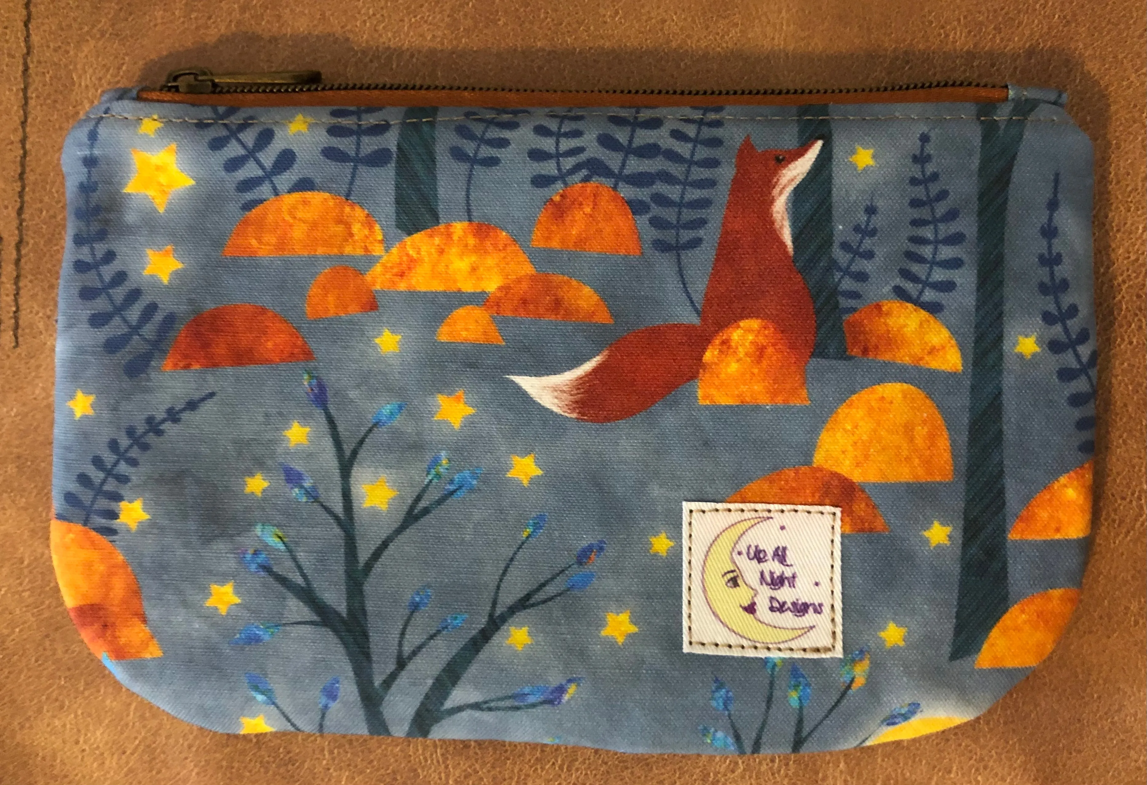 PREORDERFox in the Forest Large zipper pouch