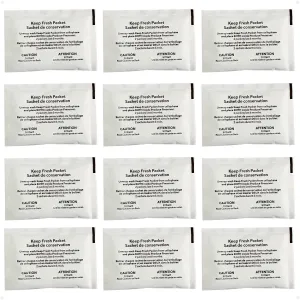 prime&swift Refrigerator Produce Preserver W10346771A(12 Packets-6 Pack Included),Replacement for 2117689,AH3503014