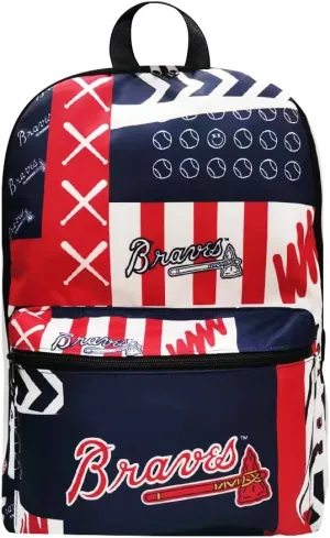 Pro Specialties Group Atlanta Braves B2Sl Backpack TM1883 for adult