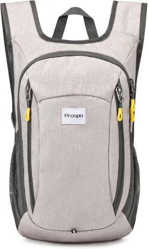 Prospo 12L Hiking Backpack Small Lightweight Travel Backpack for Women Men Casual Foldable Shoulder Bag