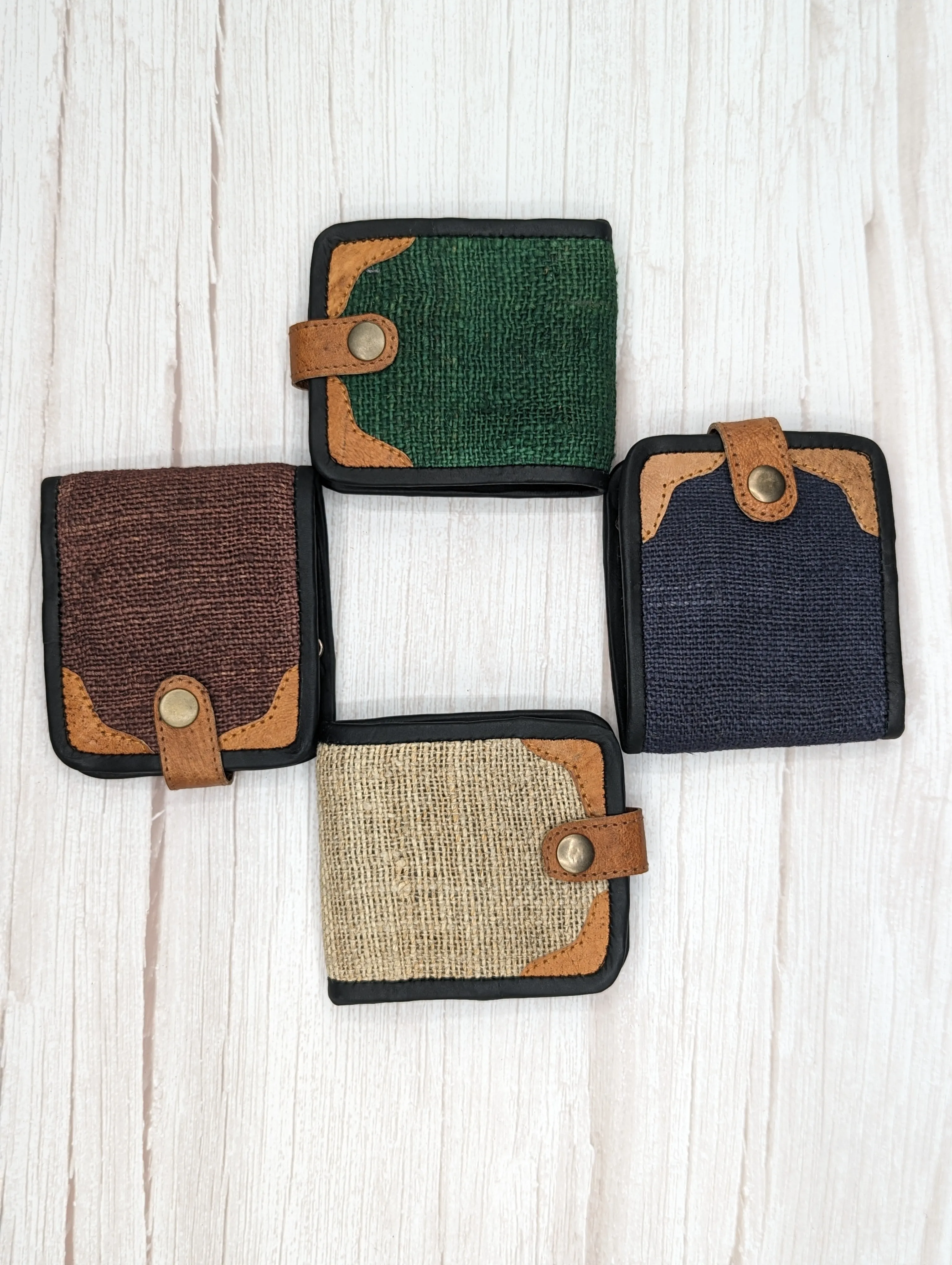 Pure Hemp Bi-fold Wallet