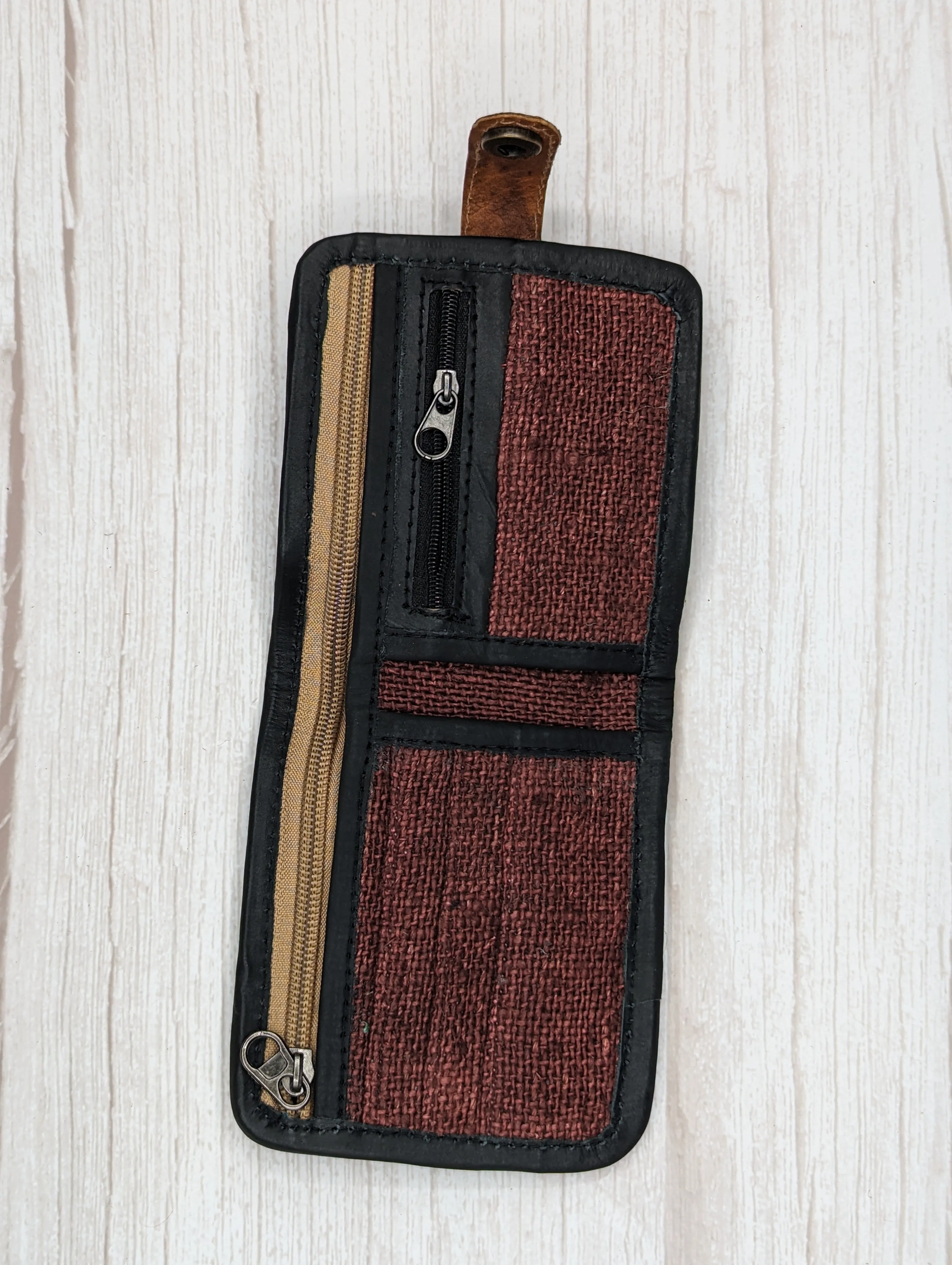 Pure Hemp Bi-fold Wallet