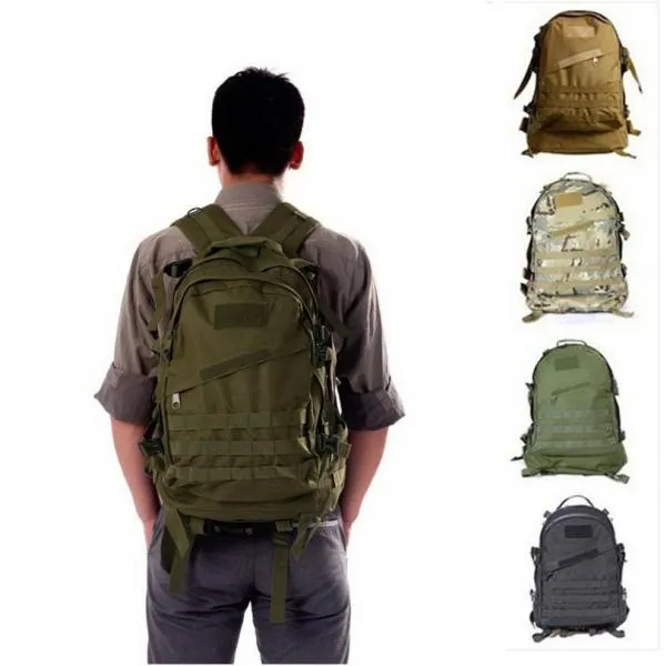 Python Black 55L 3D Outdoor Sport Military Tactical climbing mountaineering Backpack Camping Hiking Trekking Rucksack Travel outdoor Bag
