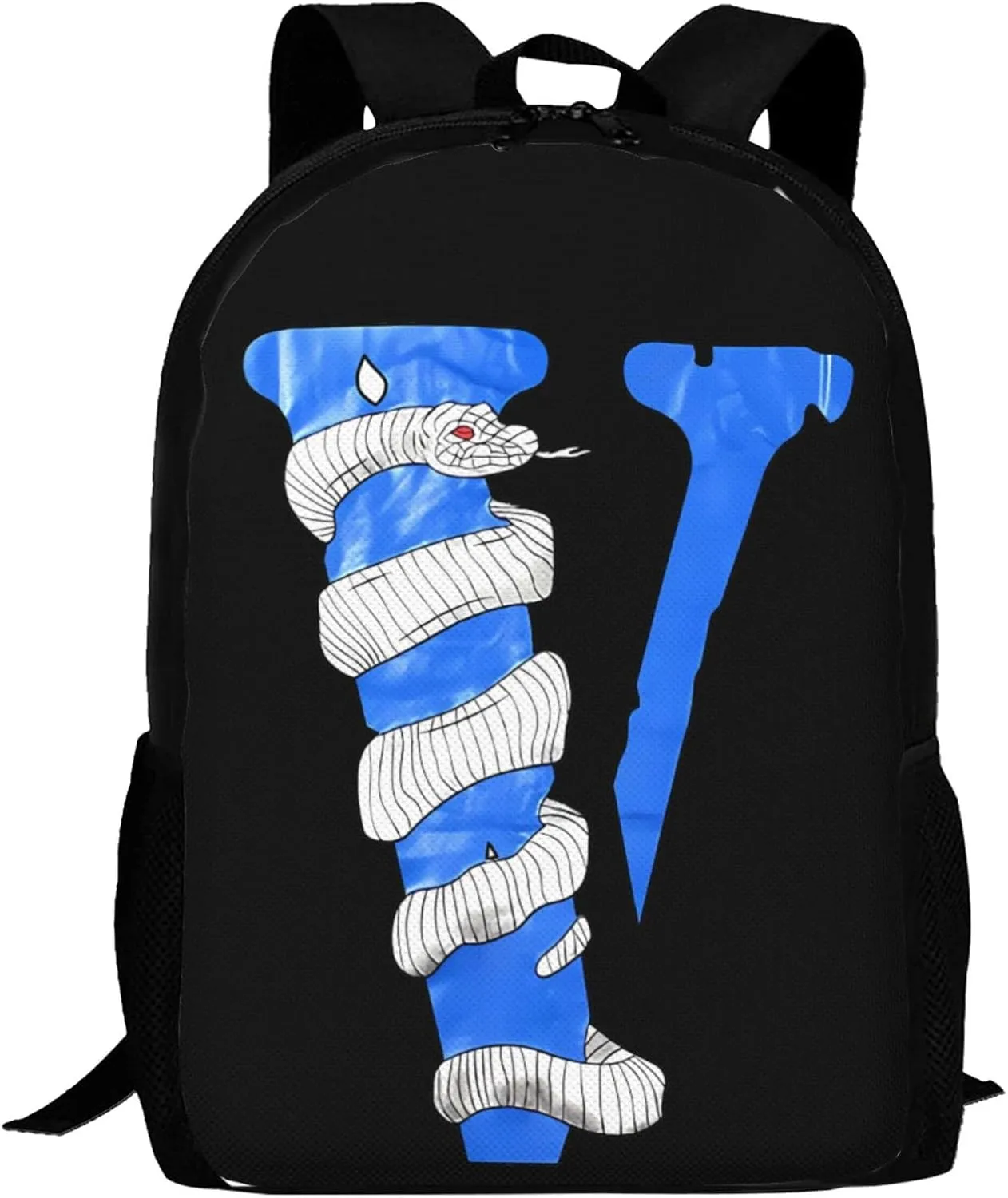 Qilo Backpack School bookbag Travel Bag Fashion Laptop Backpack Trekking Backpack Large Capacity Black 17inch