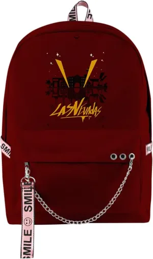 Quackity Merch The End Of Las Nevadas Backpack Oxford Bag Casual Three Piece Backpack (Backpack2)