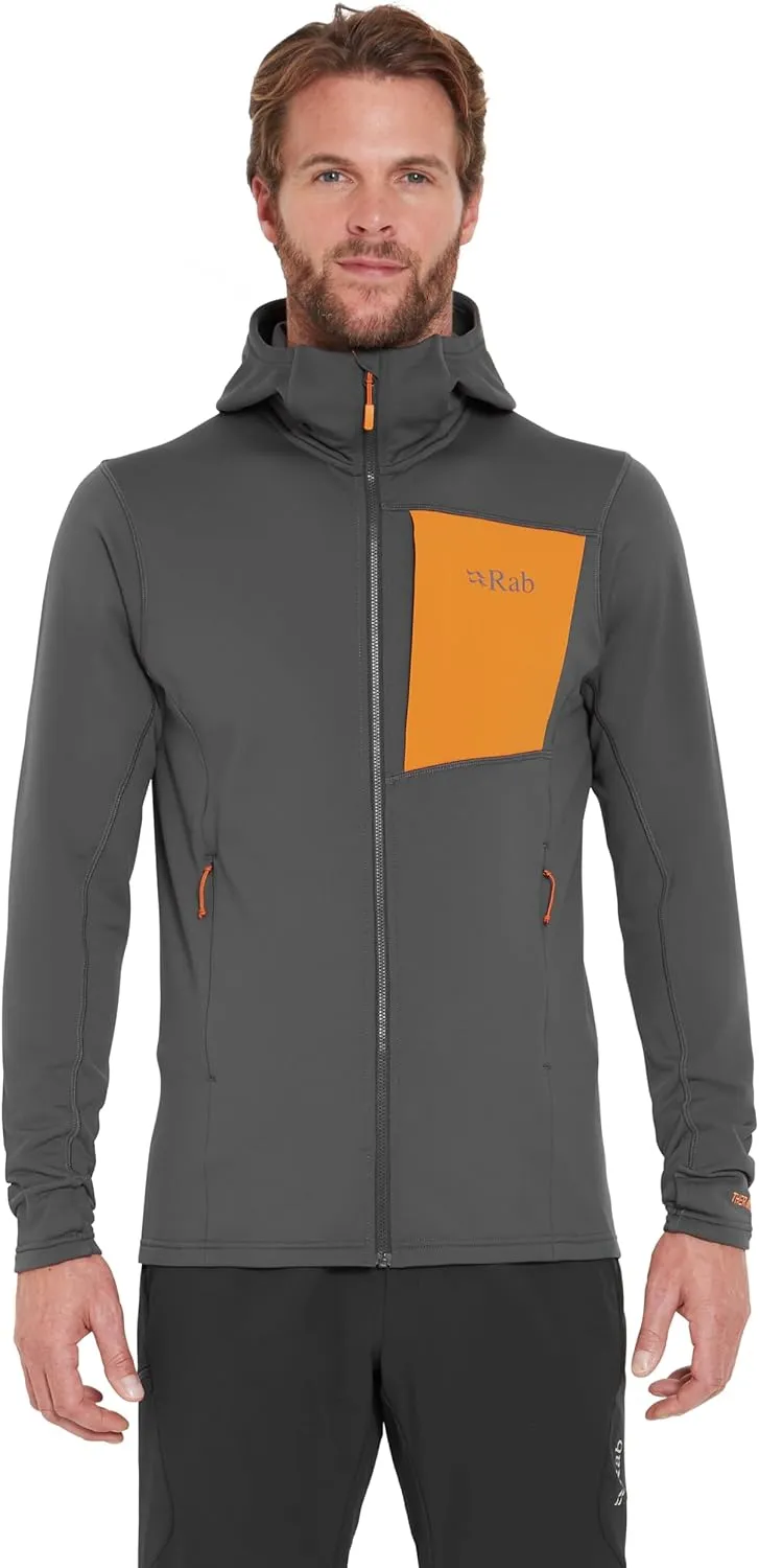 Rab Men's Superflux Hoody - Lightweight Fleece Jacket for Hiking & Climbing