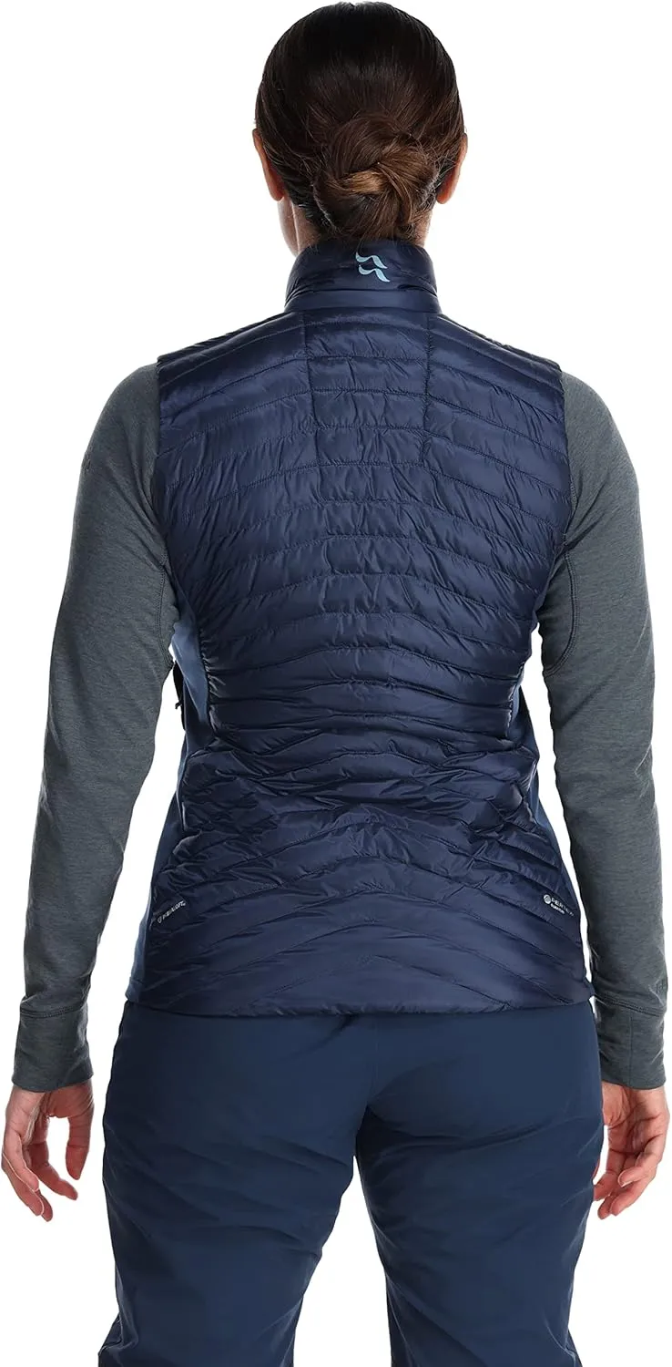 Rab Women's Cirrus Flex 2.0 Synthetic Insulated Windproof Water-Resistant Vest for Hiking, Climbing, and Skiing
