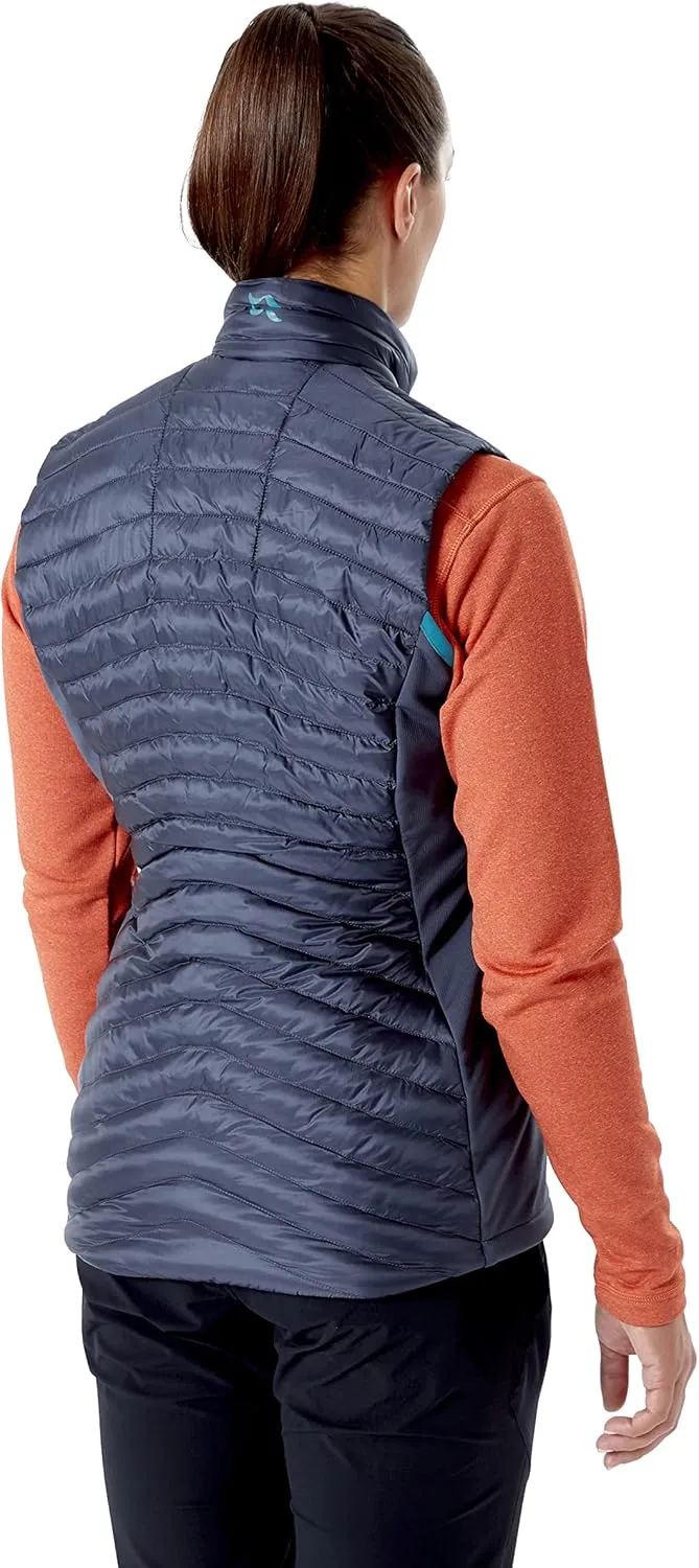 Rab Women's Cirrus Flex 2.0 Synthetic Insulated Windproof Water-Resistant Vest for Hiking, Climbing, and Skiing