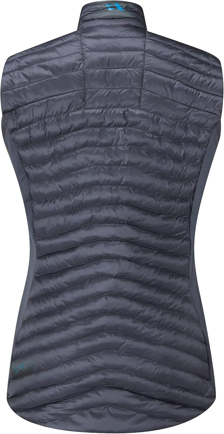 Rab Women's Cirrus Flex 2.0 Synthetic Insulated Windproof Water-Resistant Vest for Hiking, Climbing, and Skiing