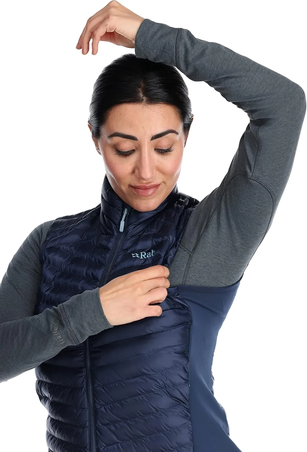 Rab Women's Cirrus Flex 2.0 Synthetic Insulated Windproof Water-Resistant Vest for Hiking, Climbing, and Skiing
