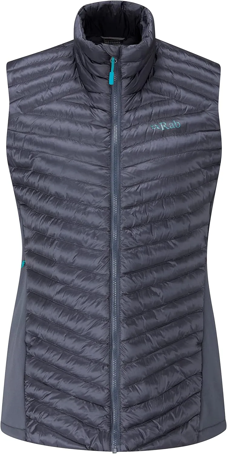 Rab Women's Cirrus Flex 2.0 Synthetic Insulated Windproof Water-Resistant Vest for Hiking, Climbing, and Skiing