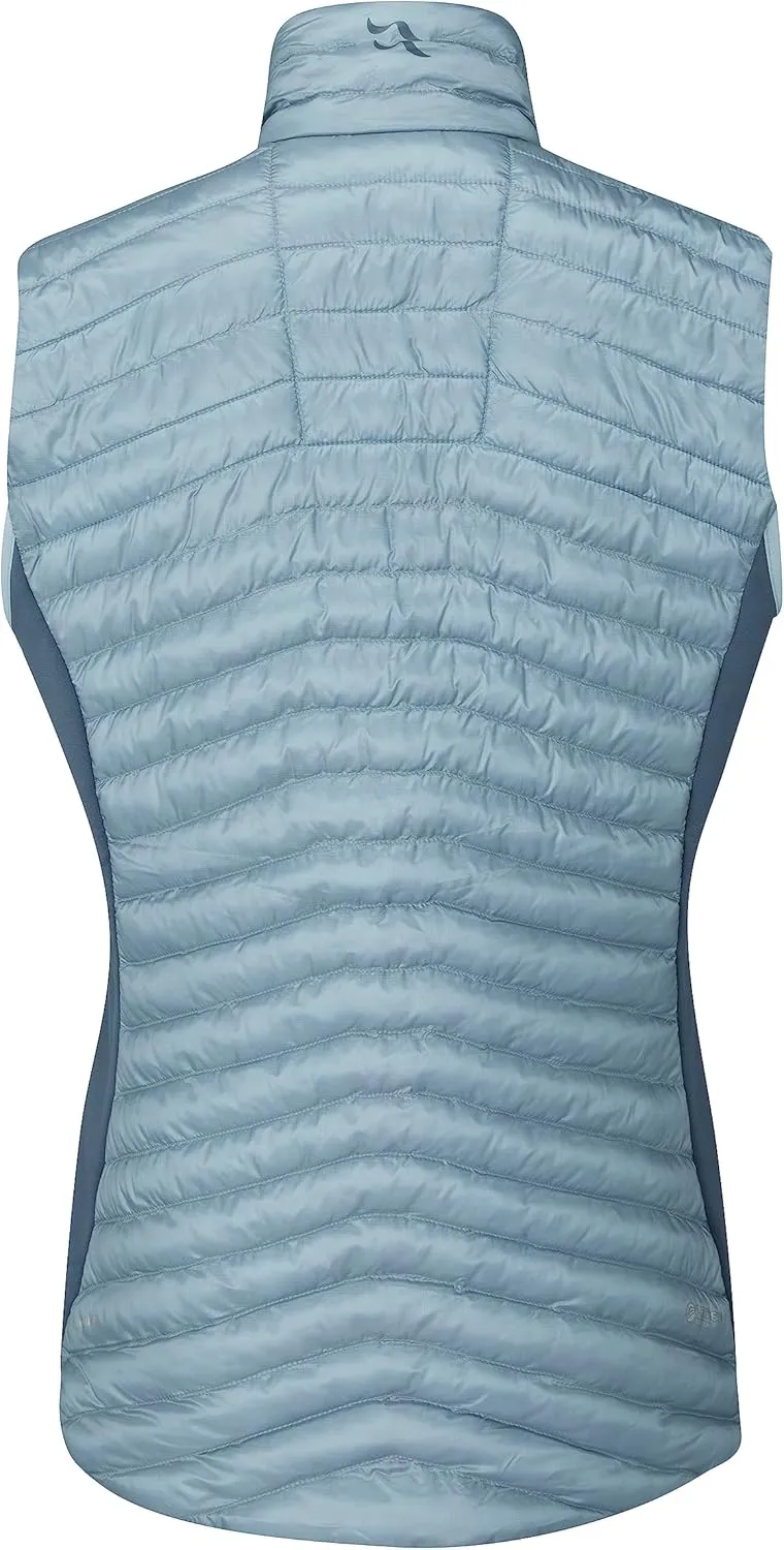 Rab Women's Cirrus Flex 2.0 Synthetic Insulated Windproof Water-Resistant Vest for Hiking, Climbing, and Skiing
