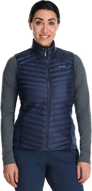 Rab Women's Cirrus Flex 2.0 Synthetic Insulated Windproof Water-Resistant Vest for Hiking, Climbing, and Skiing
