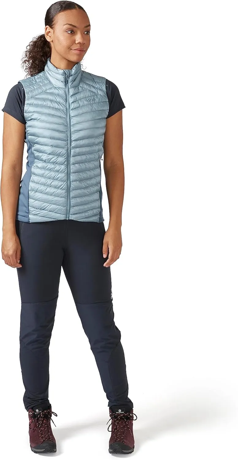 Rab Women's Cirrus Flex 2.0 Synthetic Insulated Windproof Water-Resistant Vest for Hiking, Climbing, and Skiing