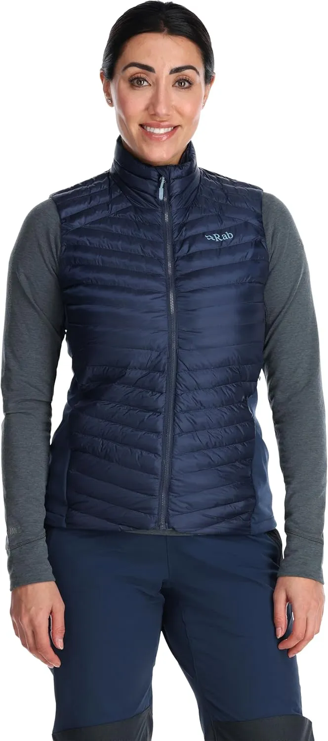 Rab Women's Cirrus Flex 2.0 Synthetic Insulated Windproof Water-Resistant Vest for Hiking, Climbing, and Skiing