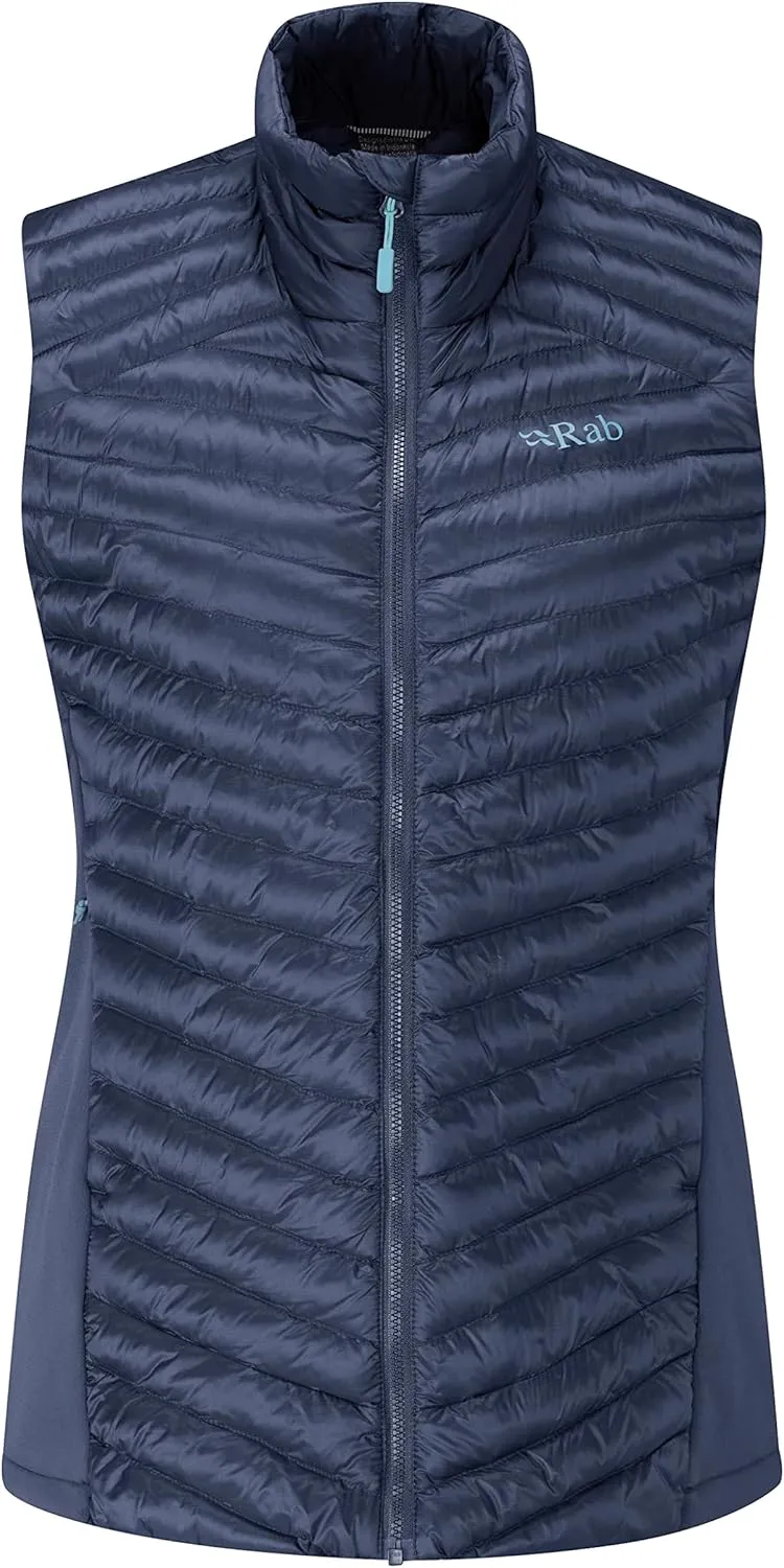 Rab Women's Cirrus Flex 2.0 Synthetic Insulated Windproof Water-Resistant Vest for Hiking, Climbing, and Skiing