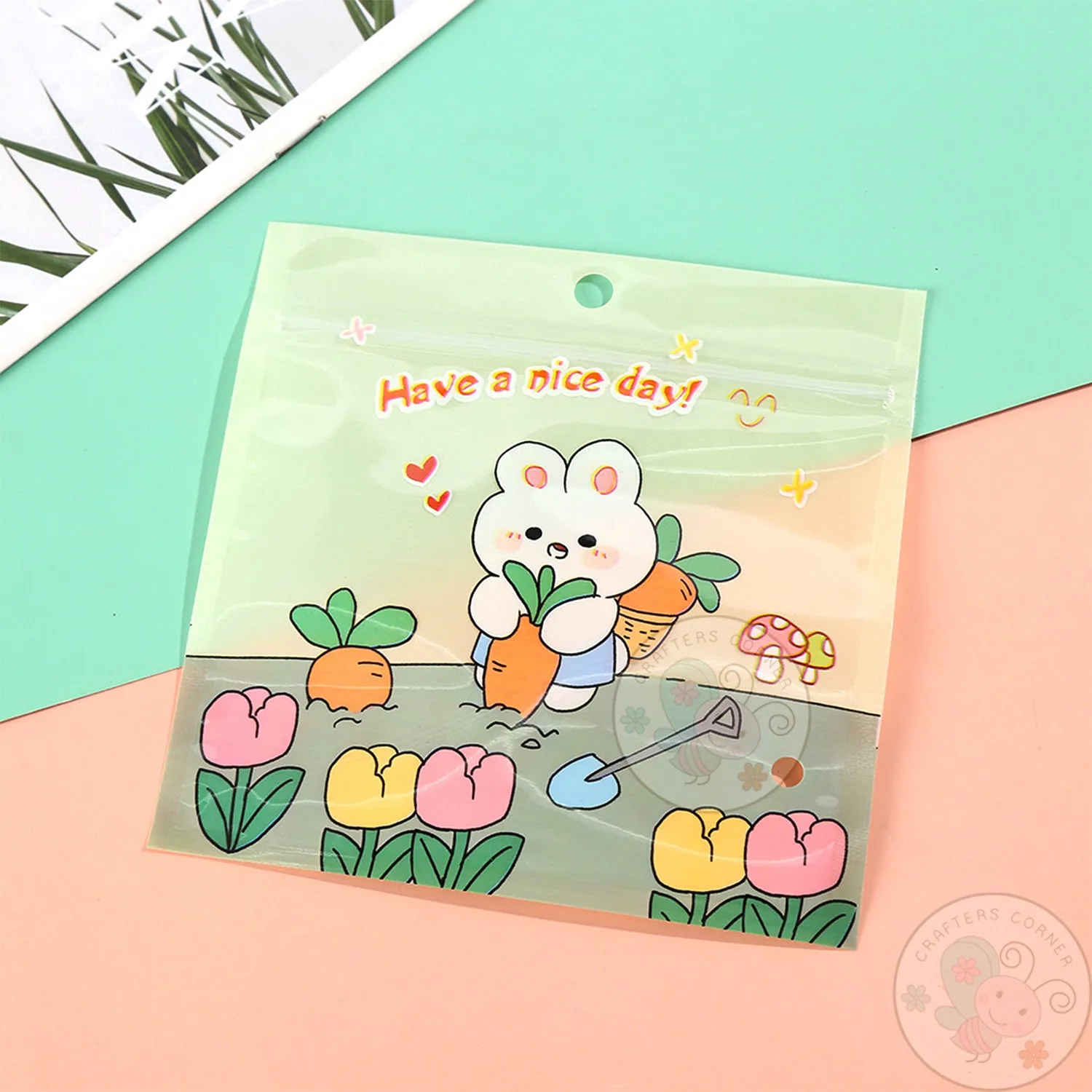 Rabbit Garden - Zip Lock Storage Bags