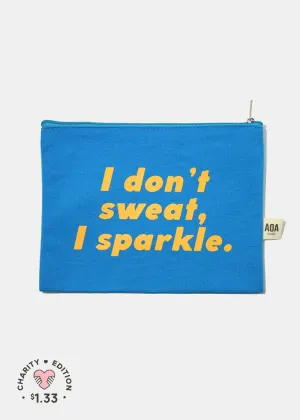Re-Use Canvas Pouch - Sweat & Sparkle