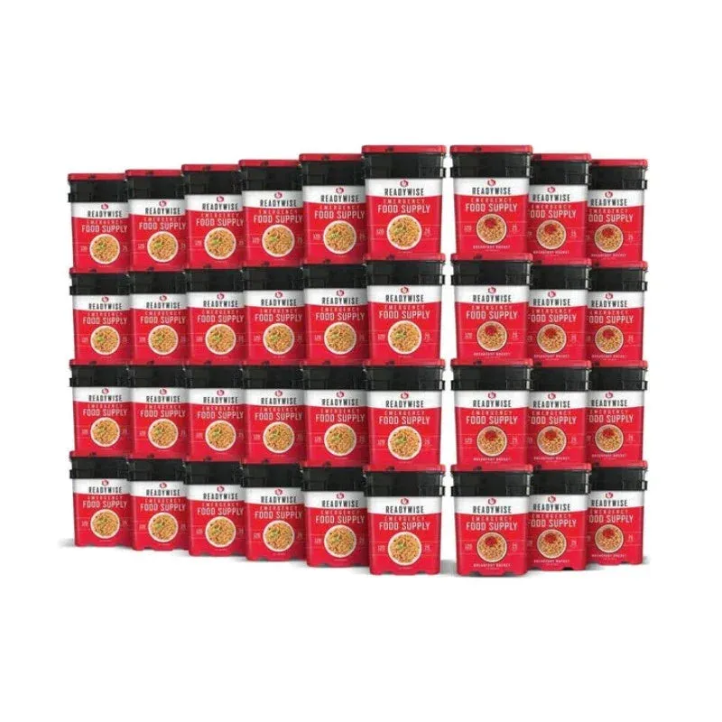 ReadyWise 4,320 Servings Entrée Food Supply