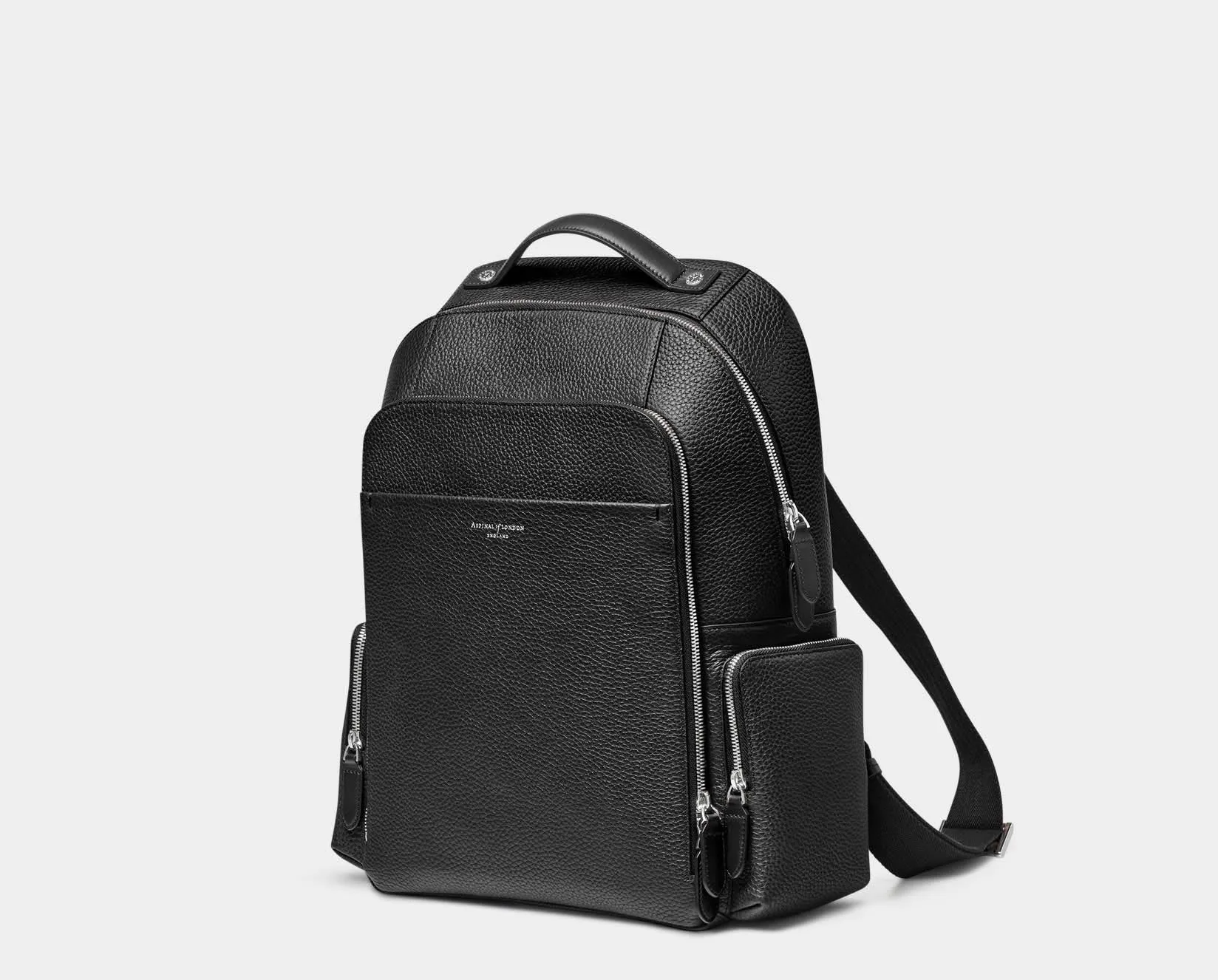 Reporter Zip Backpack - Black Pebble