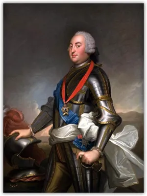 Reproduction of famous paintings.Jean-Marc Nattier.Duke Louis Philippe of Orleans.Canvas Prints Artwork poster.For Room birthday Gift-70x95cm No Frame