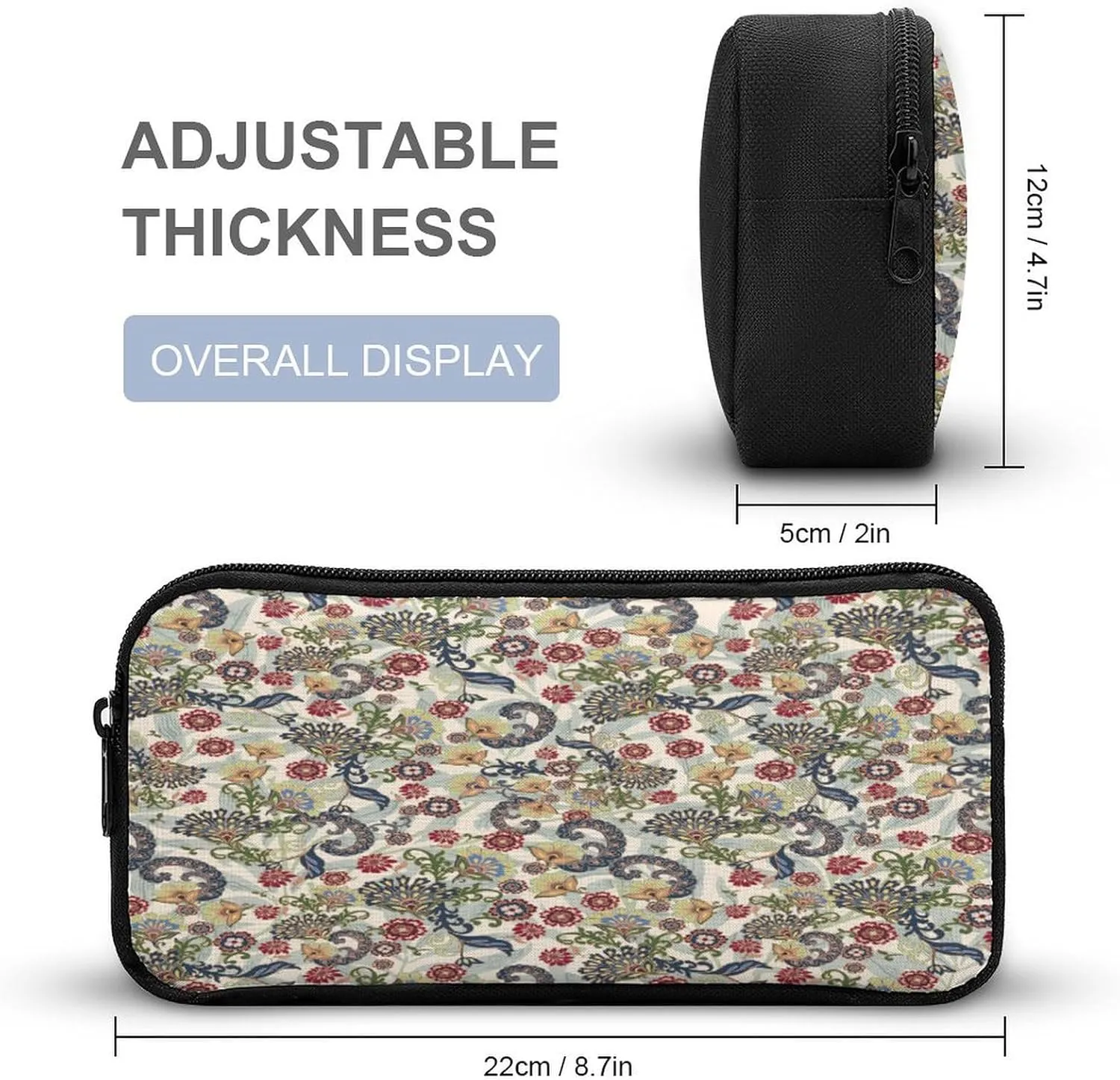 Retro William Morris Art Bags Set Backpack For Work Hiking Lunch Bag Travel Unisex Bags