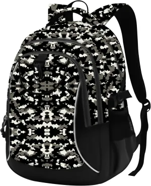 rickyh style School Backpack Travel Bag for Men & Women Lightweight College Back Pack with Laptop Compartmen