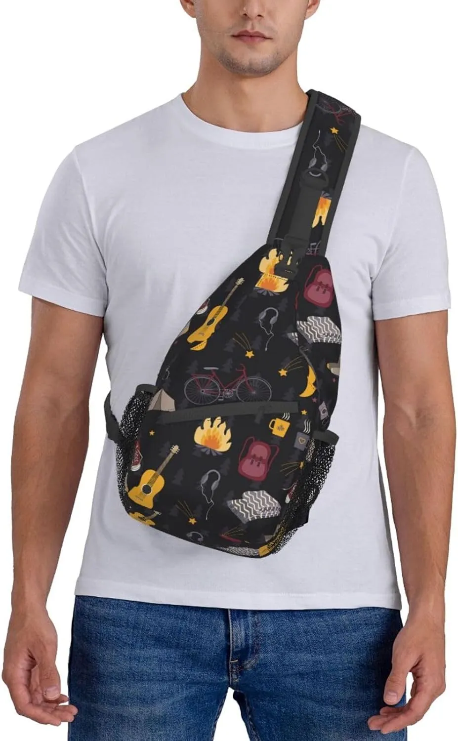 Riding Shoulder Bag Cycling Sling Backpack Daypack Casual Backpack Hiking Bag Hiking Backpack Bag