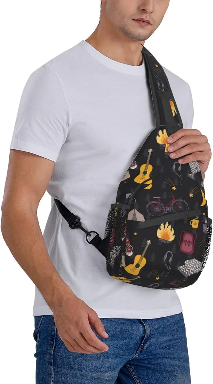 Riding Shoulder Bag Cycling Sling Backpack Daypack Casual Backpack Hiking Bag Hiking Backpack Bag