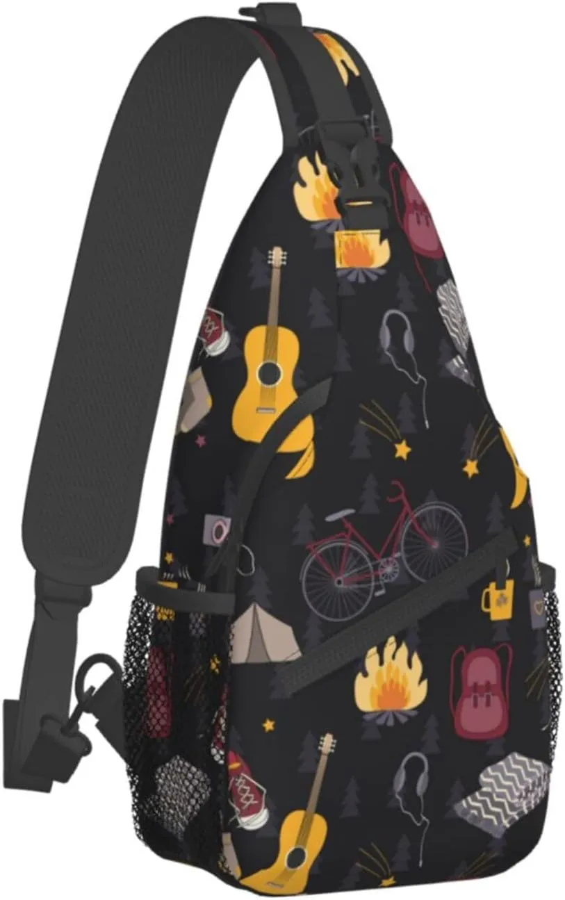 Riding Shoulder Bag Cycling Sling Backpack Daypack Casual Backpack Hiking Bag Hiking Backpack Bag